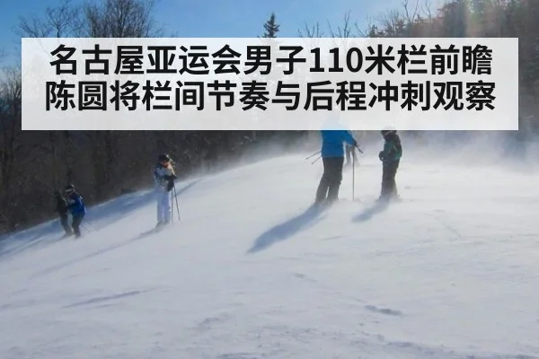 名古屋亚运会男子110米栏前瞻 陈圆将栏间节奏与后程冲刺观察